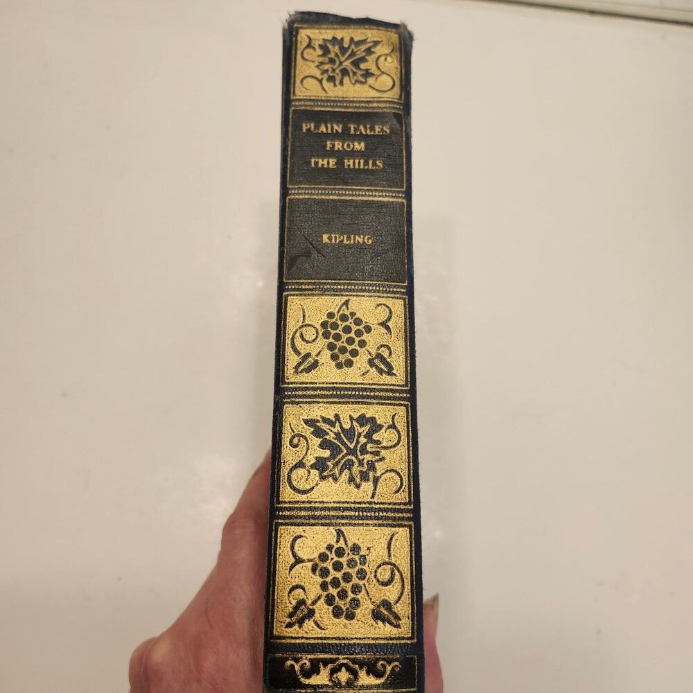 Plain Tales from the Hills Kipling 1937 Illustrated Short Stories Spencer Press